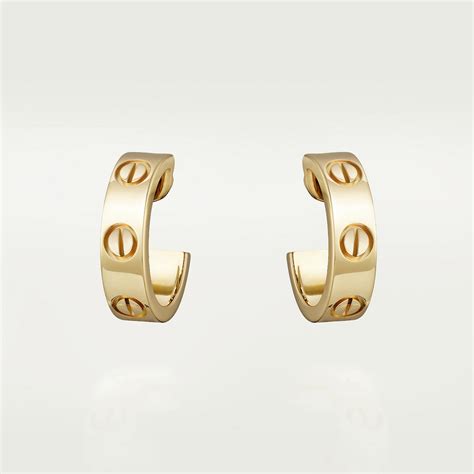 cartier love ohrringe|cartier love ring.